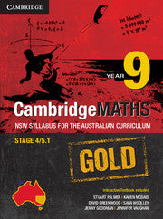 Cambridge Mathematics GOLD NSW Syllabus for the Australian Curriculum Year 9 9781316618165