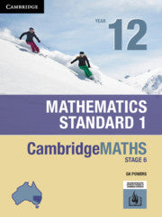 Cambridge Maths Stage 6 NSW Standard 1 Year 12 9781108448062