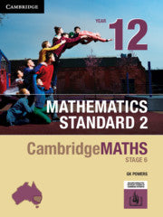 Cambridge Maths Stage 6 NSW Standard 2 Year 12 9781108448079