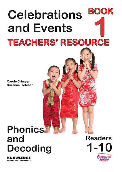 Celebrations and Events Set 1 Readers 1-10 Teacher Resource 9781922370488