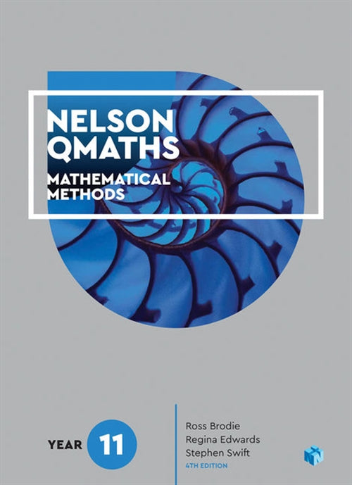 Nelson QMaths 11 Mathematics Methods Student Book with 4 Access Codes