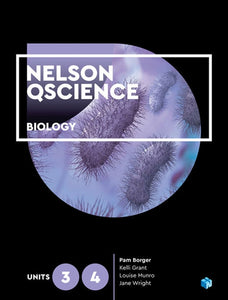 Nelson QScience Biology Units 3 & 4 (Student Book with 4 Access Codes) 9780170411677