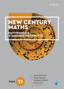 New Century Maths 11 Mathematics Standard (Pathway 2) Student Book with 4 Access Codes 9780170413565