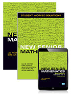 New Senior Mathematics Advanced Years 11 & 12 Student Book, eBook and Student Worked Solutions Book 9781488665981
