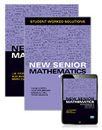 New Senior Mathematics Extension 2 Year 12 Student Book, eBook and Student Worked Solutions Book 9781488666001