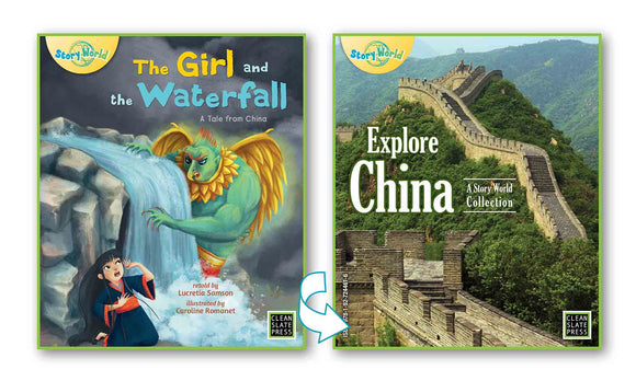 Girl and the Waterfall, The/Explore China (China) Big Book 9781927244715