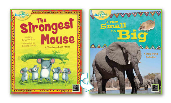 Strongest Mouse, The/From Small to Big (East Africa) Big Book 9781927244692