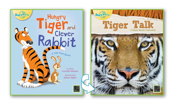 Hungry Tiger Clever Rabbit/Tiger Talk (Korea) Big Book 9781927244685