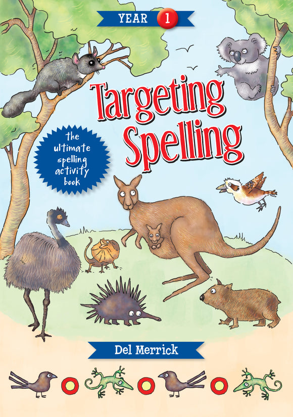 Targeting Spelling Activity Book Year 1 9781925490190